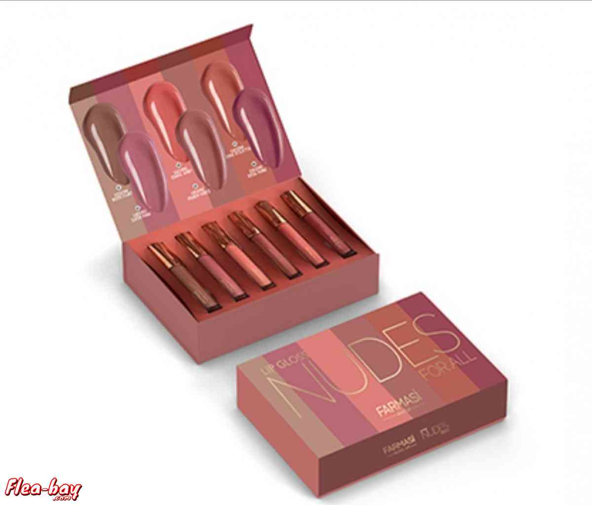 nudes lipgloss set
