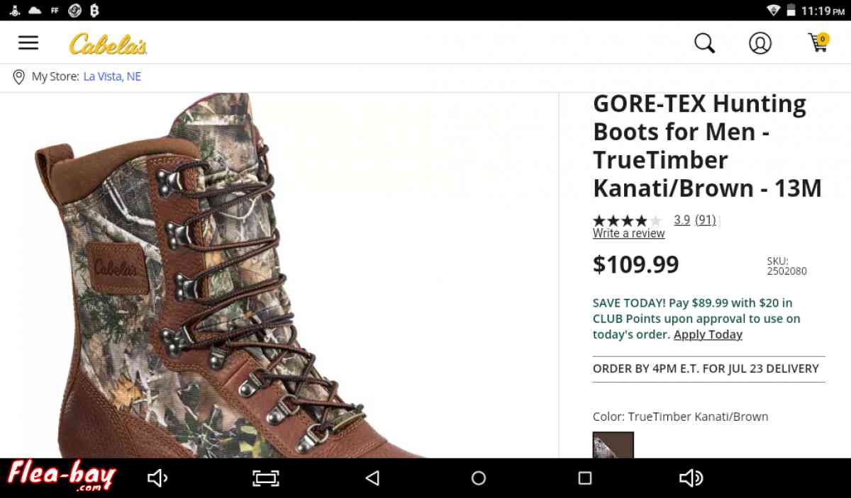 cabela's mens boots