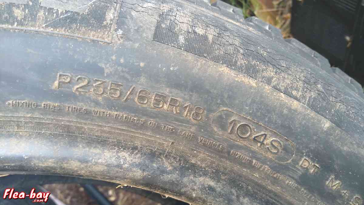 suv tires 235/65/18 an pair
