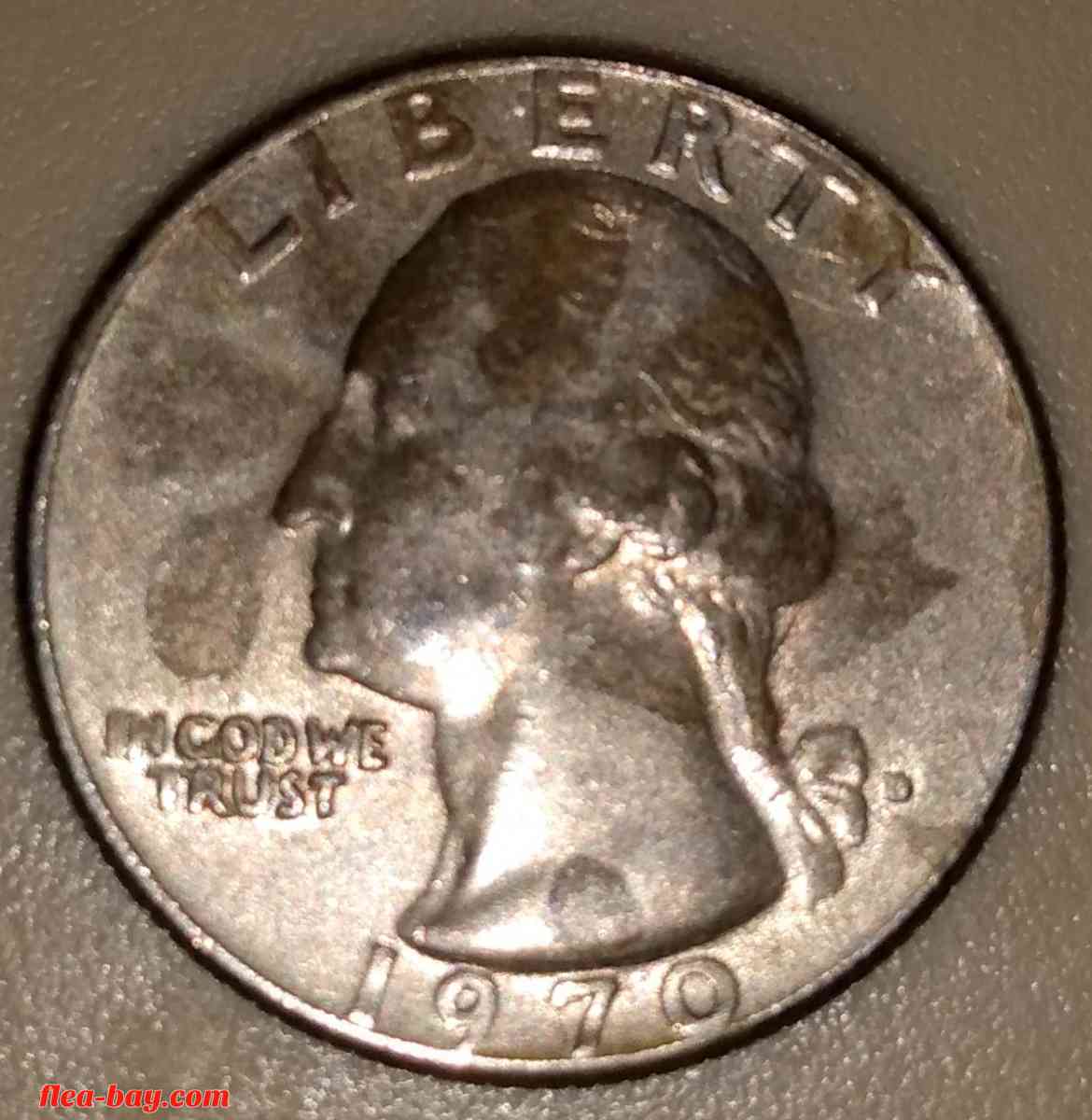 This 1970-D Washington Quarter Dollar; US.Minted coin!