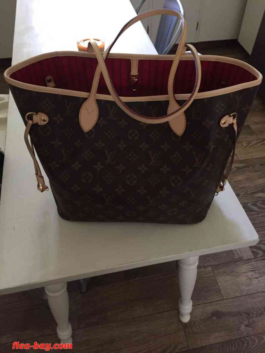 Louie vuitton never full tote bag
