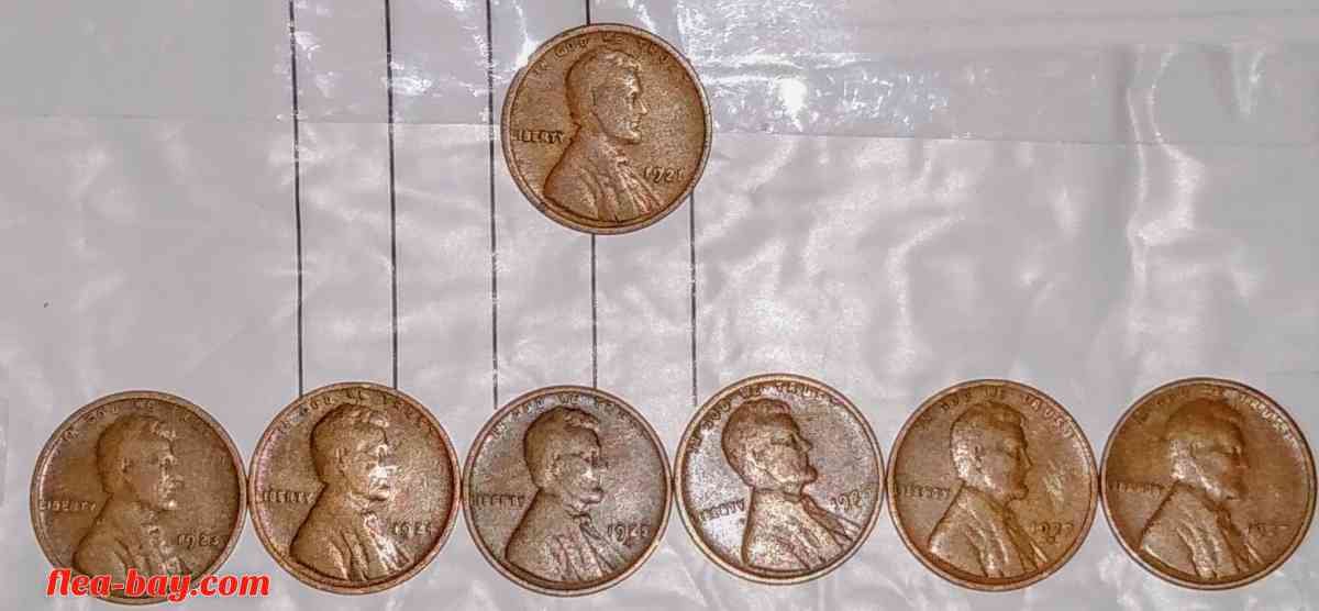 Lincoln Wheat cents! hard to find this era; early 20's