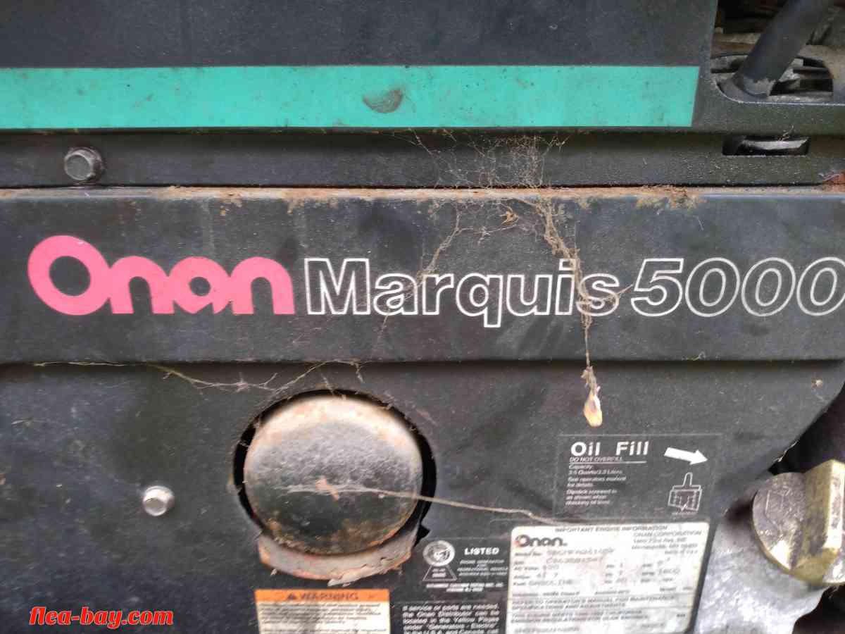 Onan generator 5500 watts