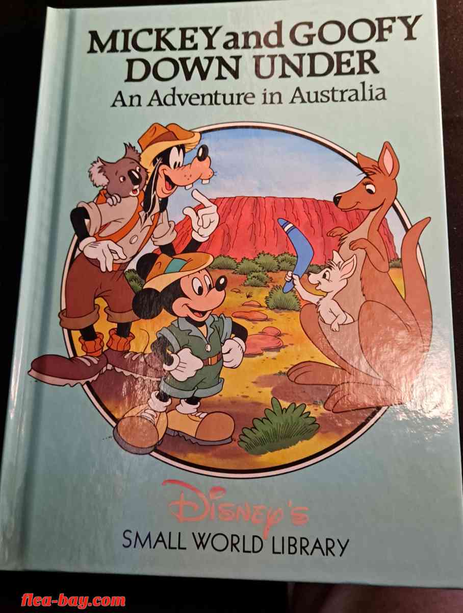 Disney's small world library books, set of 4
