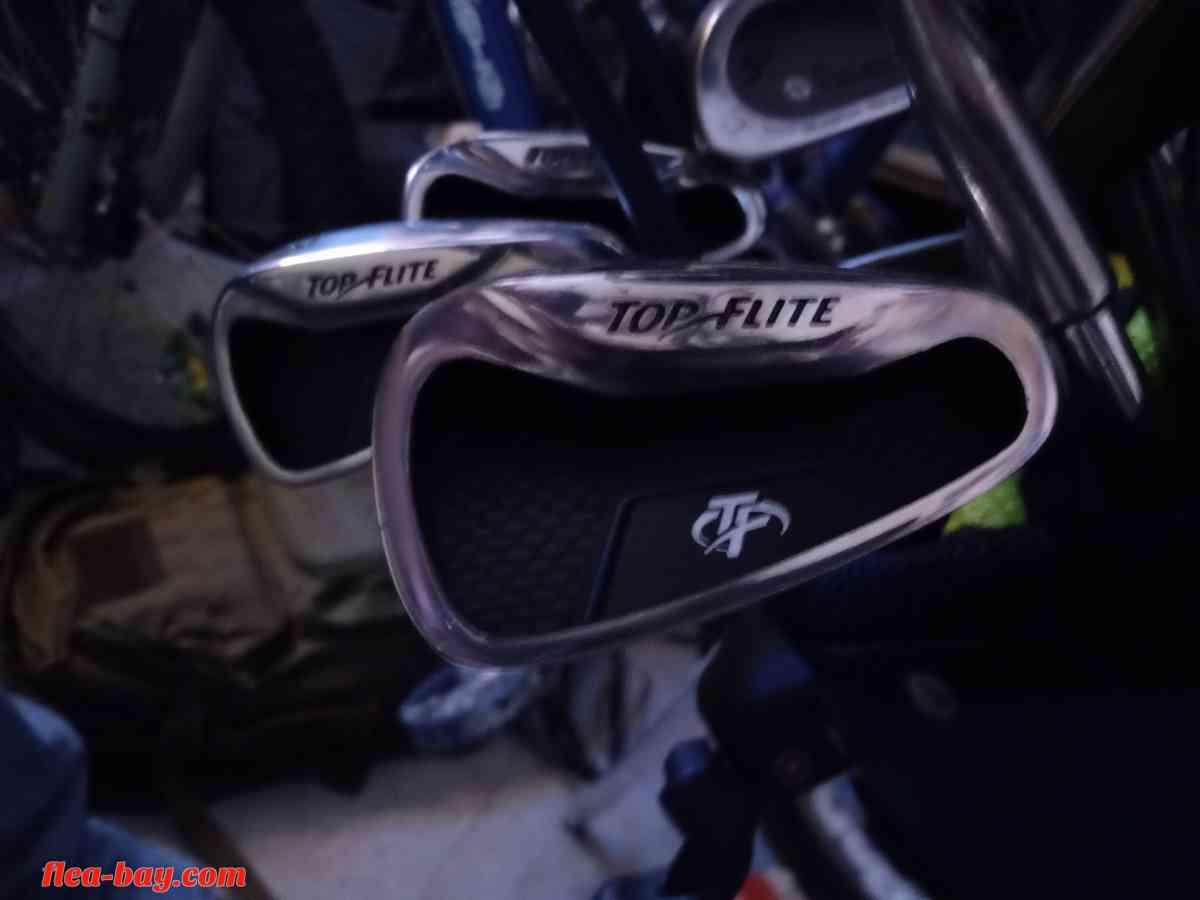 Golf Clubs10 diffdrivers & new full set top flight 2021clubs