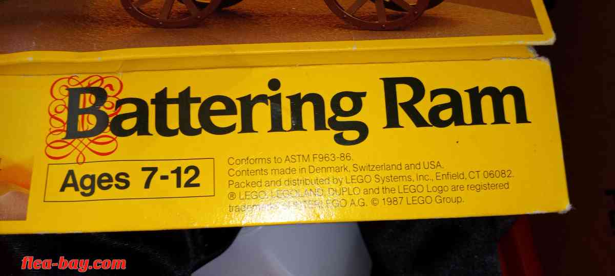 1987 Lego land dupli battering ram vintage unopened