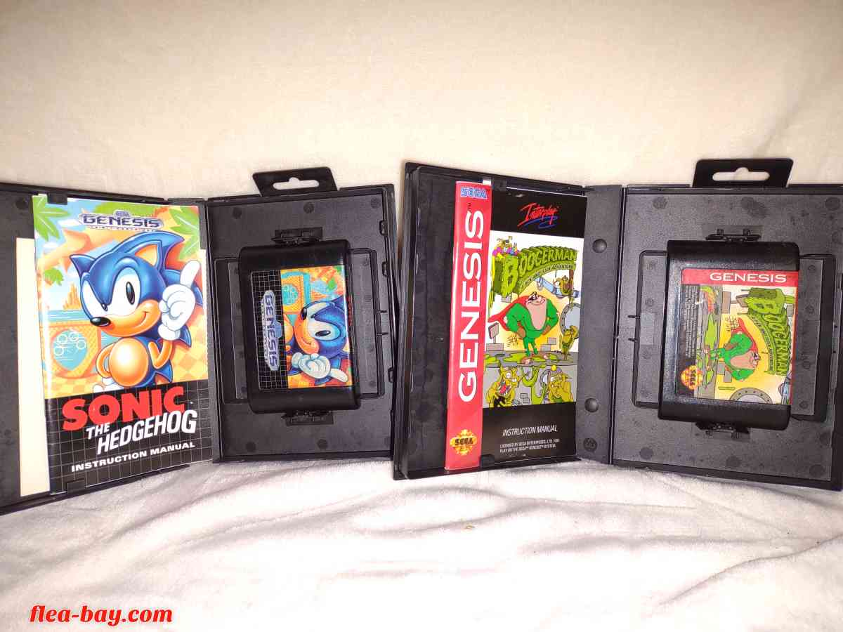 old Sega Genesis games