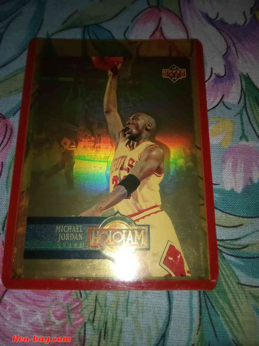 Michael Jordan Trading Card 1994 Hologram