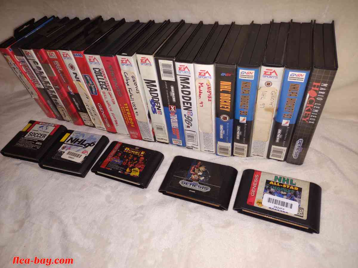 old Sega Genesis games