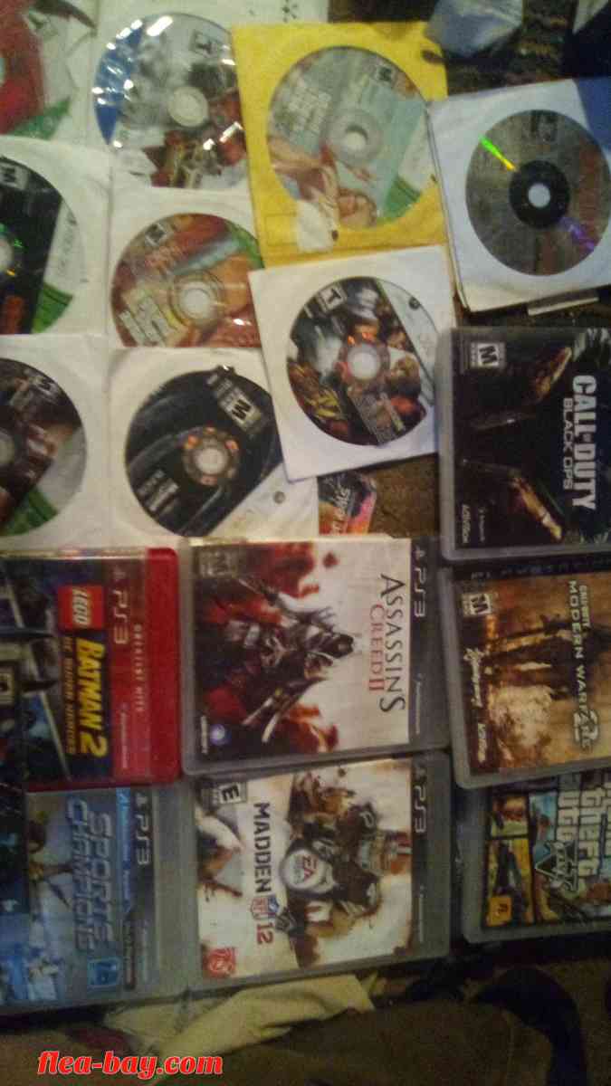 PS3 Xbox 360 and Xbox one games