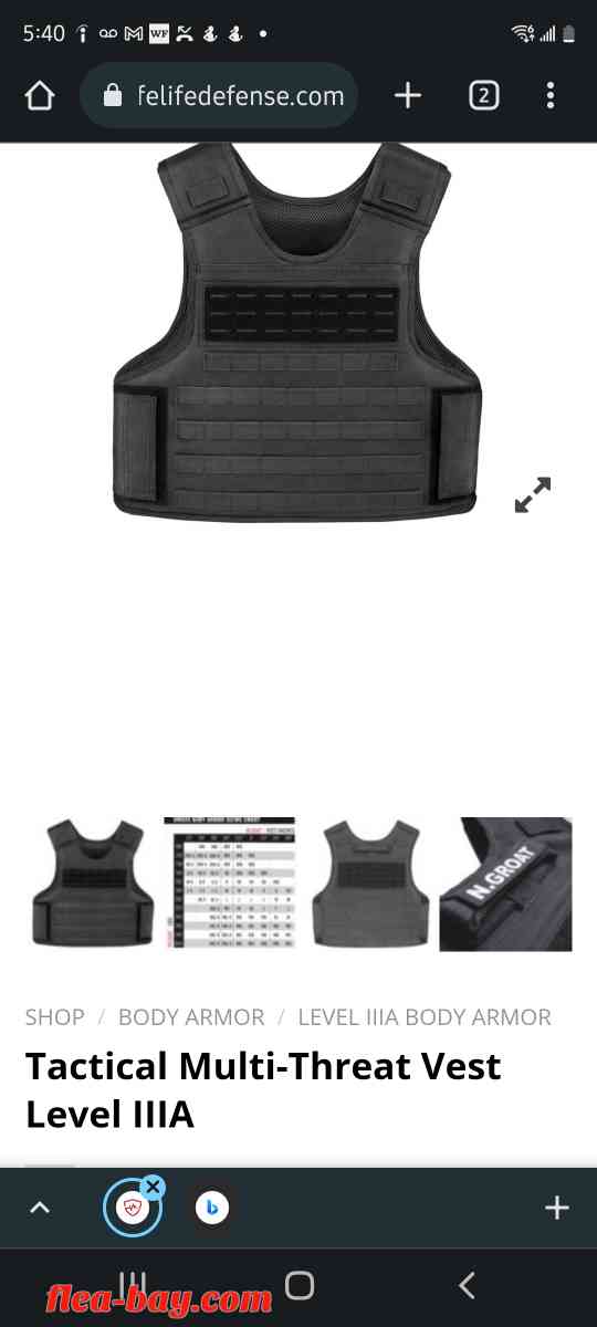 bulletproof vest