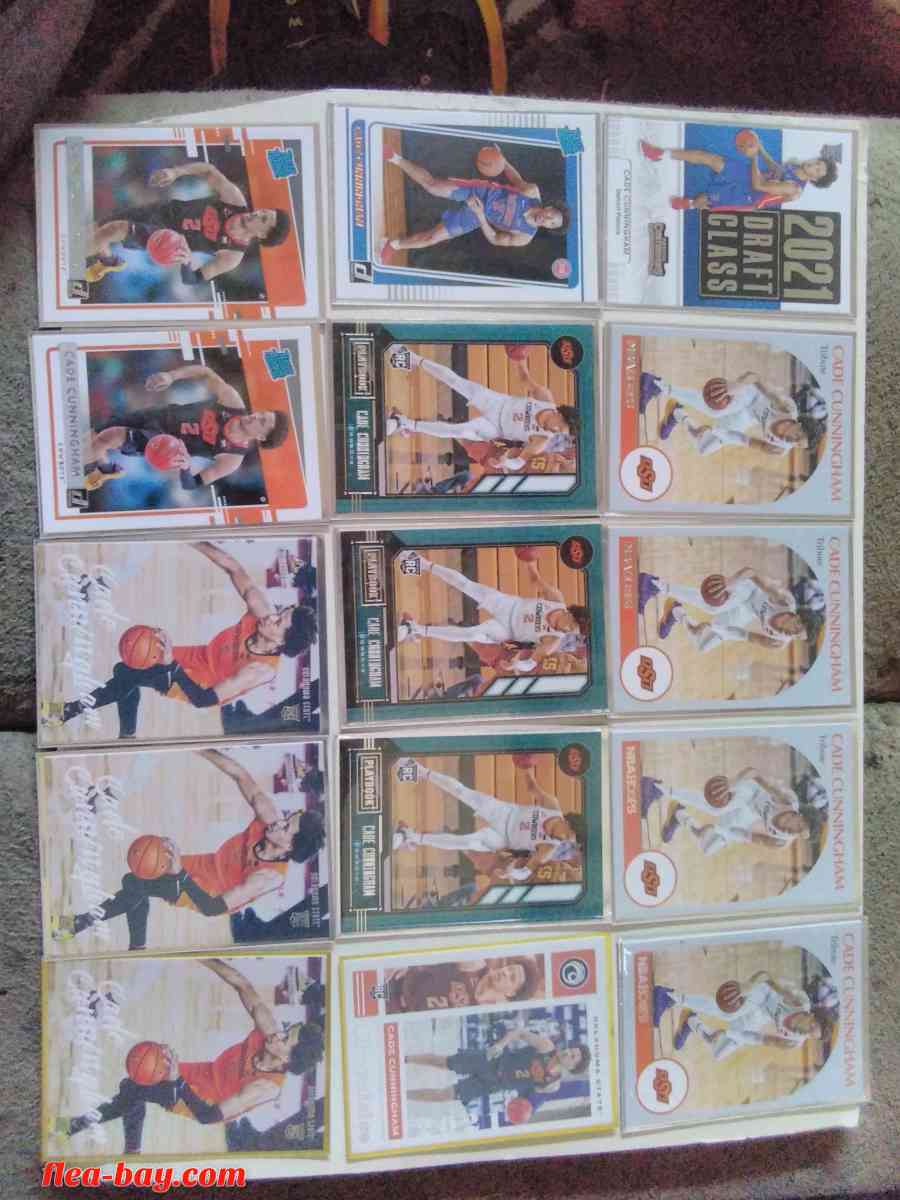 Sports card collection