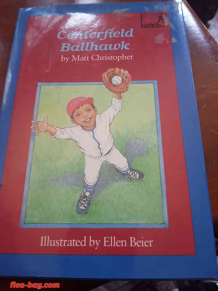 Matt Christopher (Centerfield Ballhawk) Hard Cover Book