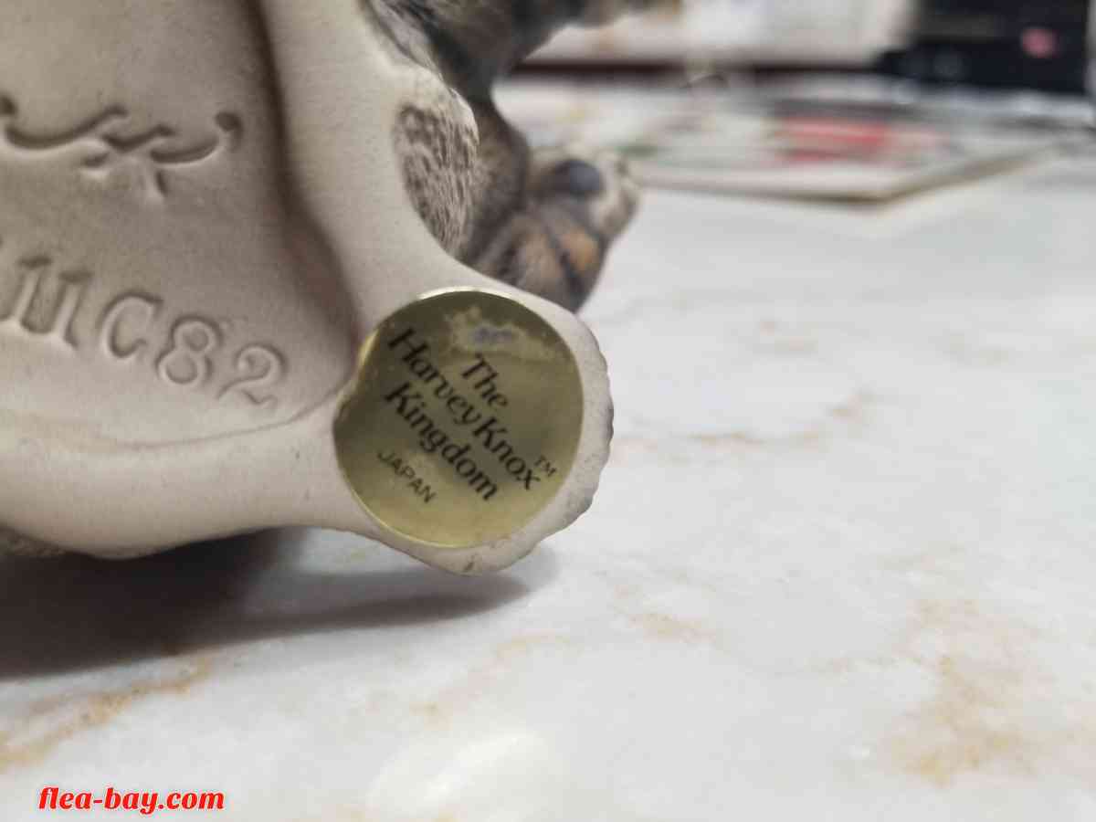 Vintage Cat Kitten Figure House of Global Art Japan