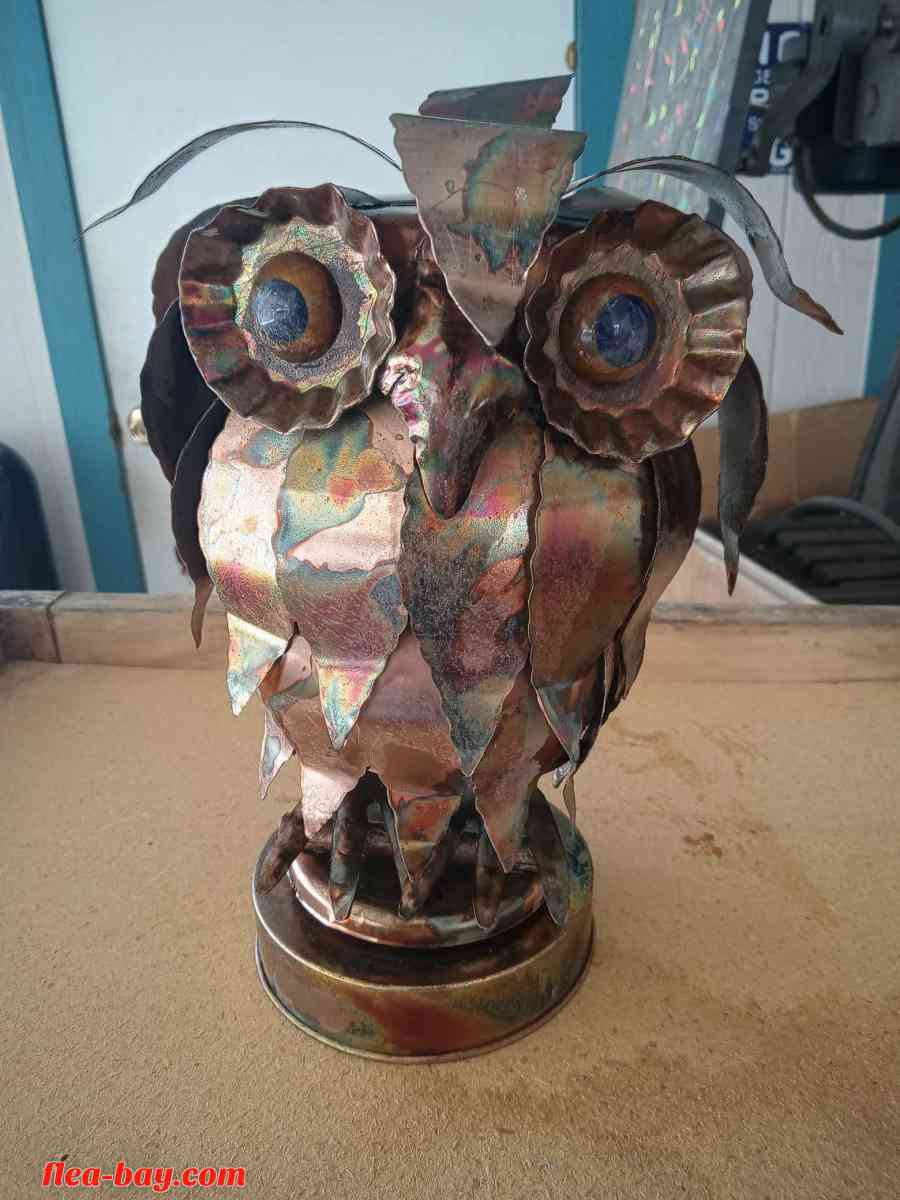 Vintage Owl Music Box