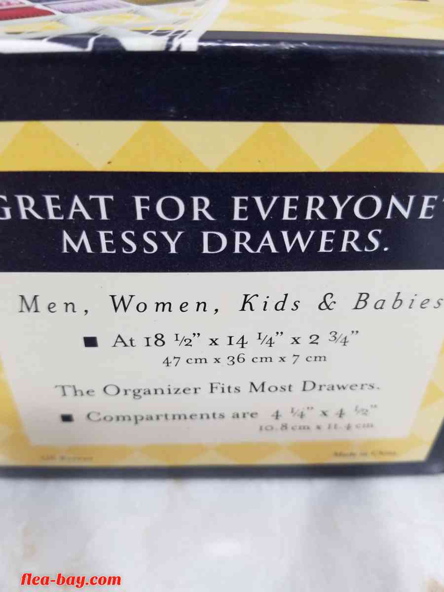 New Diamond Drawer Organizer Storage Bedroom Free Shipping