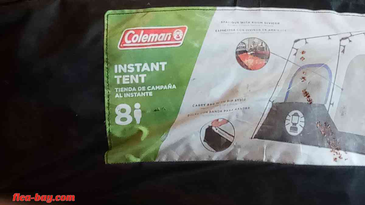 Coleman 8 man tent