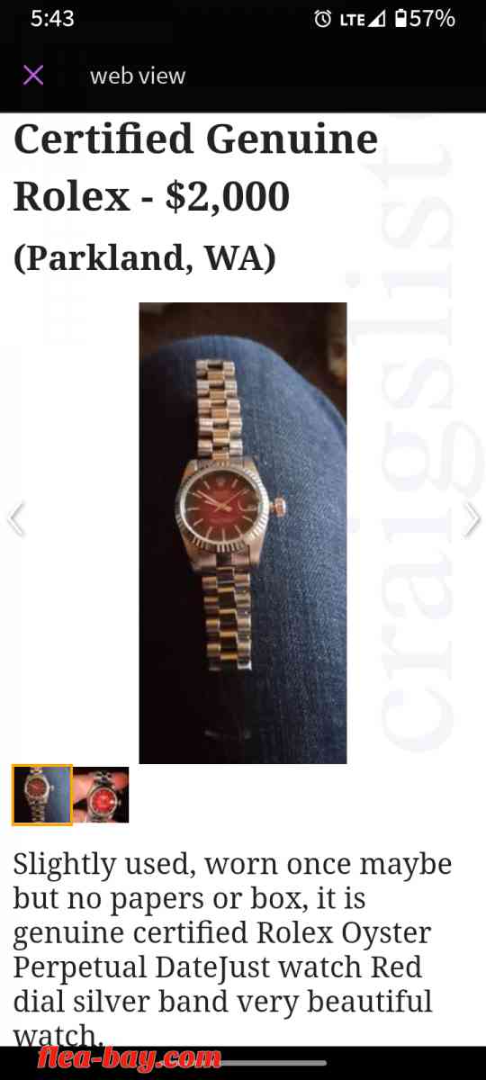 Rolex Watch