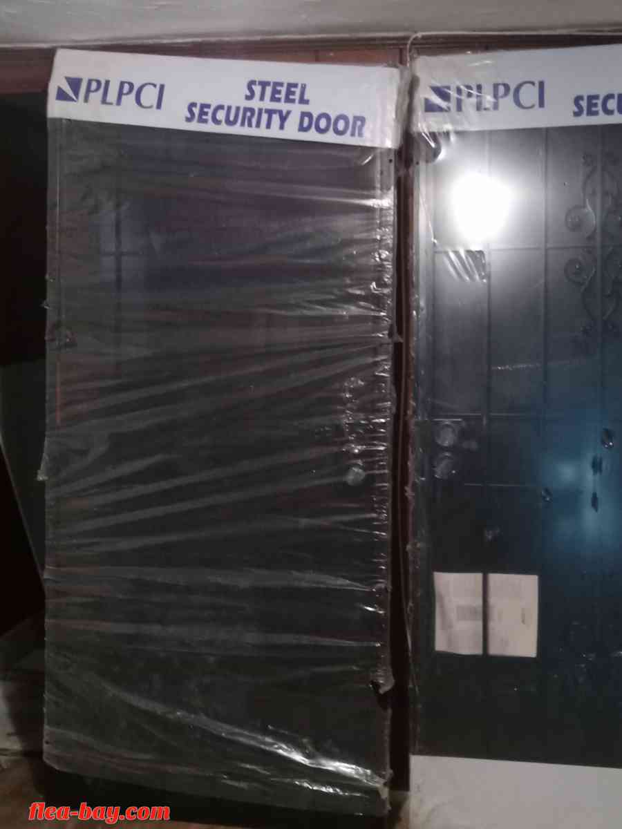 Steel security doors