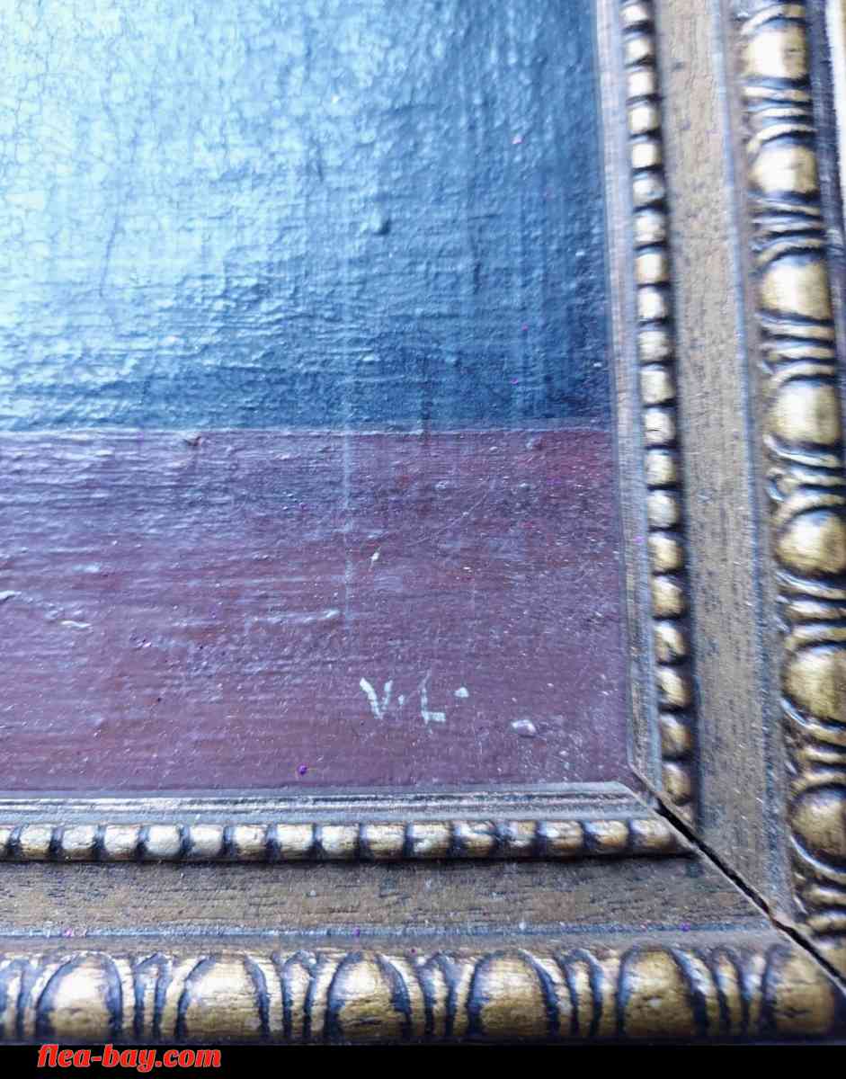 Antique Floral Painting Circa 1801