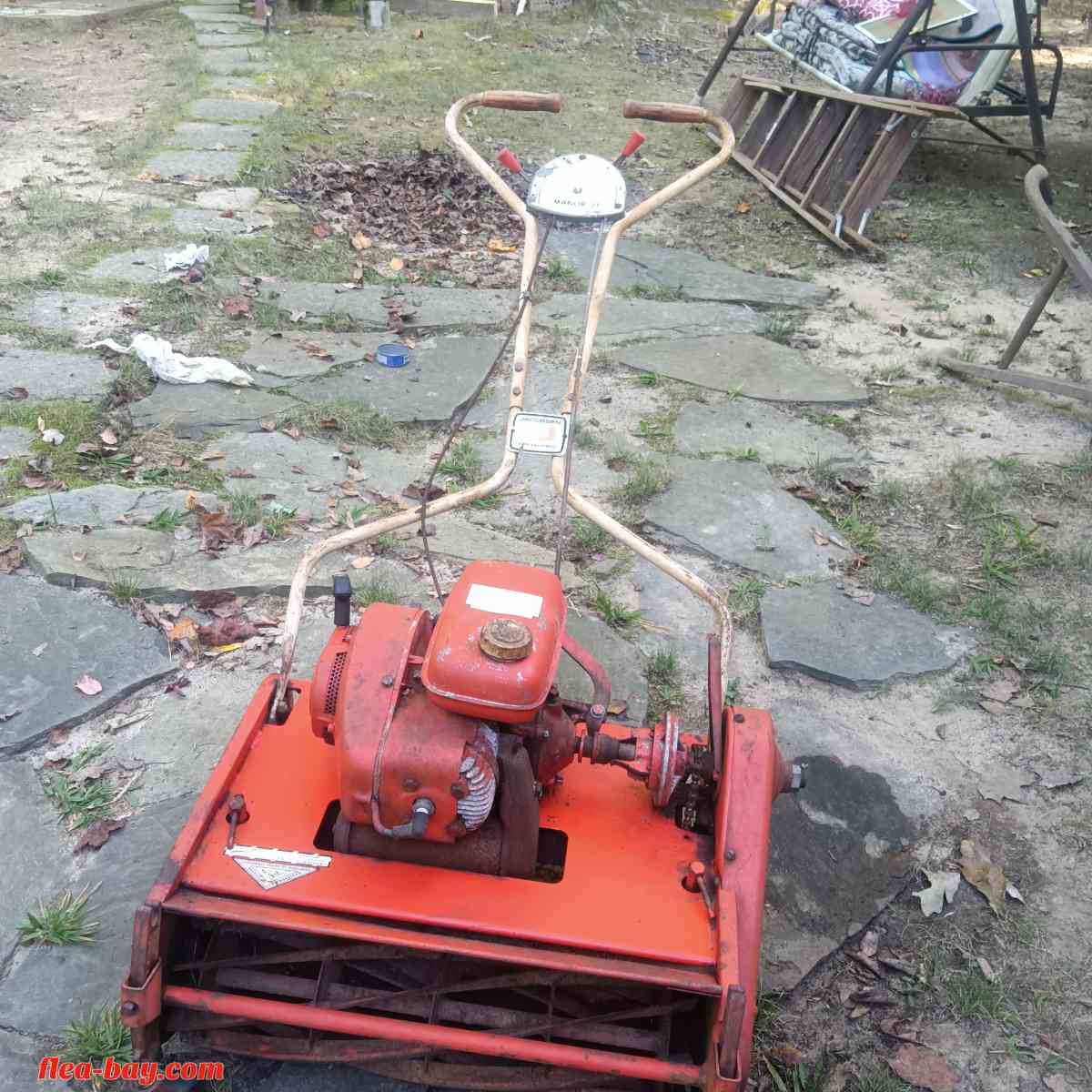 1964 Jabson push lawn mower.