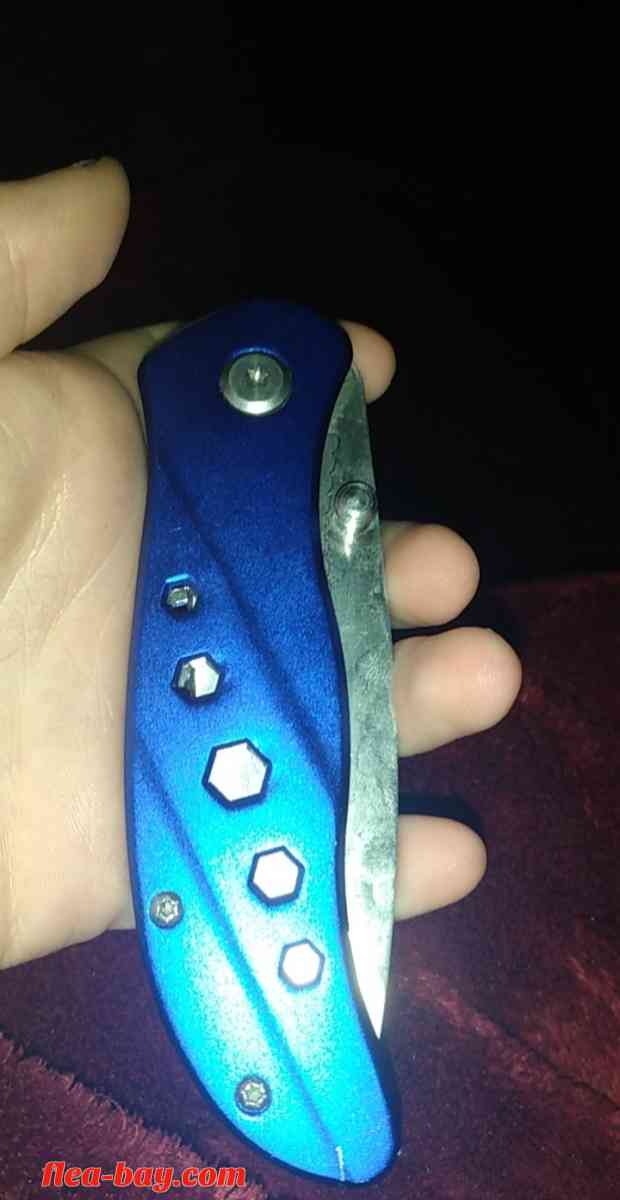 Blue Outdoor Orchelens knife