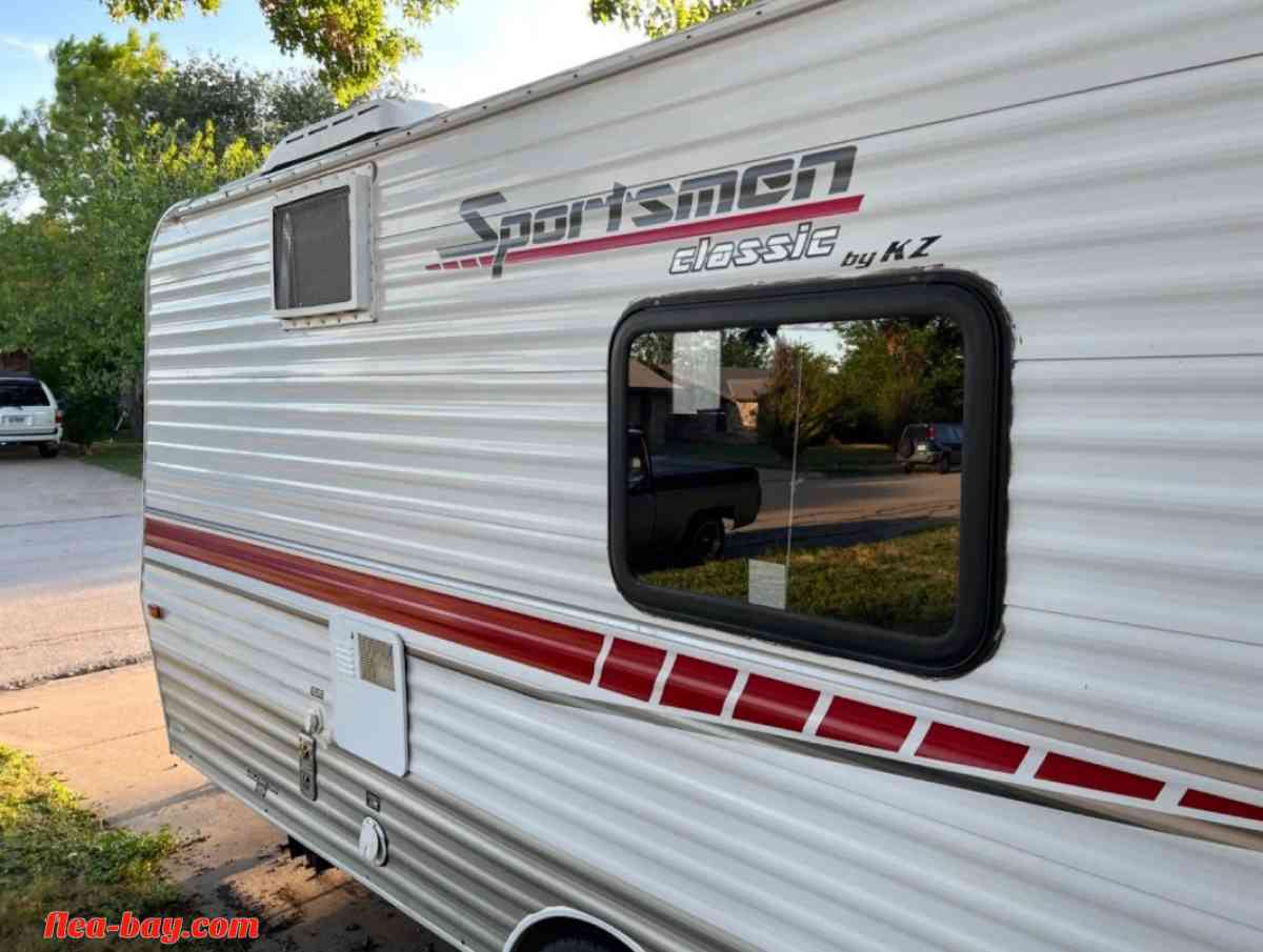 2012 k-z sportsman 16ft toy hauler rv camper