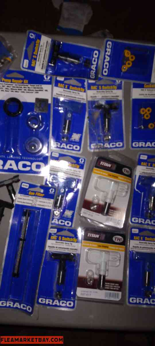 Graco air spray gun parts!!!