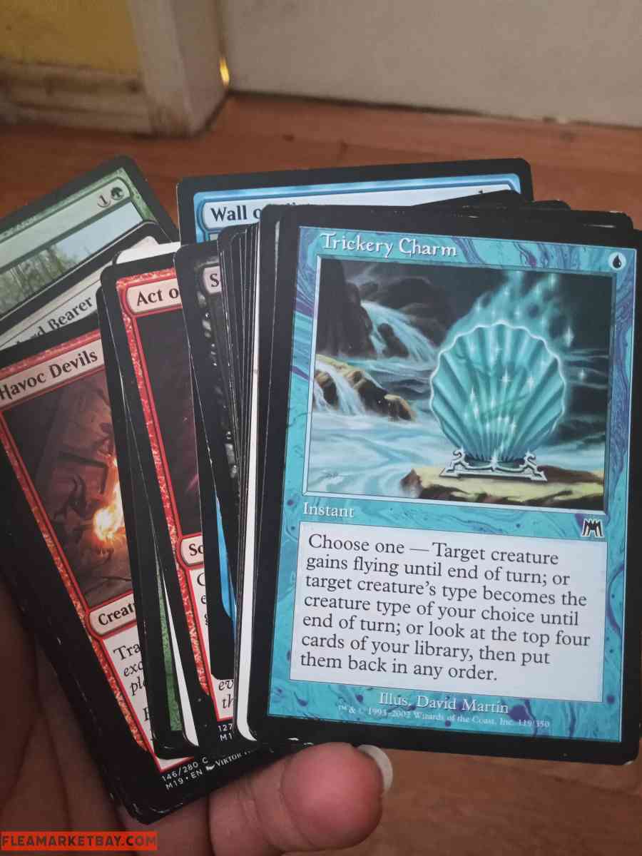 magic the gathering card deck and books