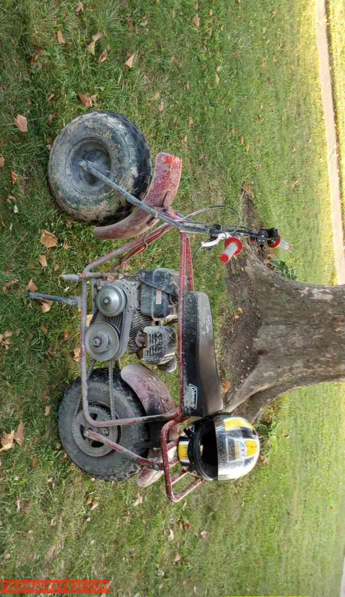 212cc Colman mini bike