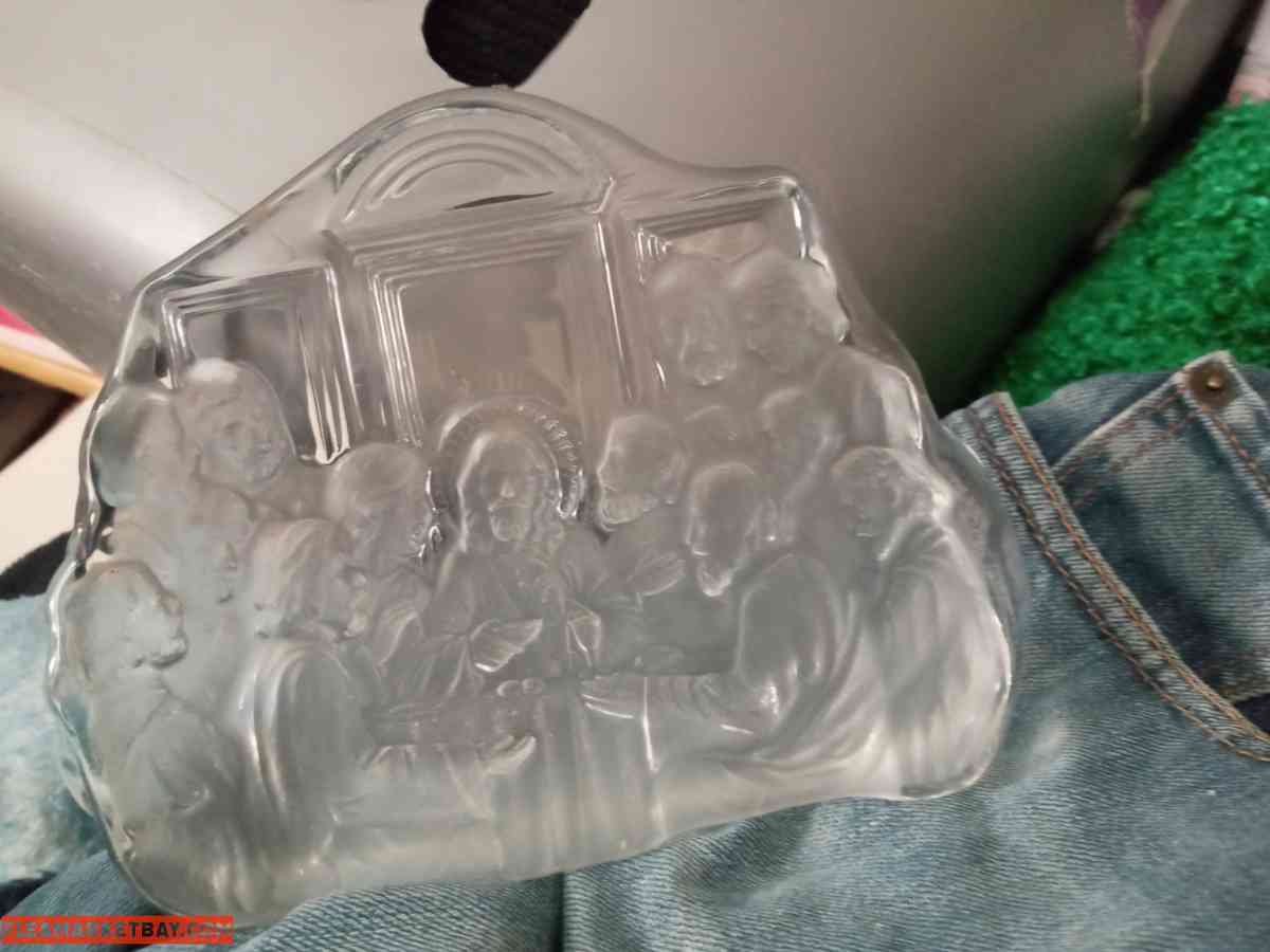 solid Crystal Last Supper