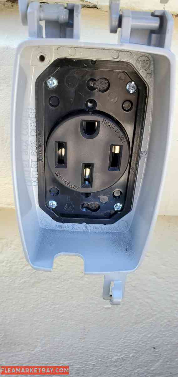 electrician. EV charger installation. nema 14‑50