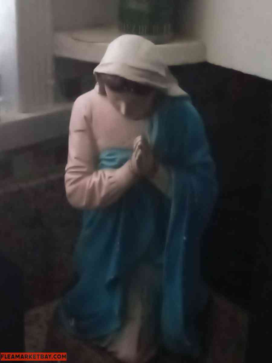 Virgin Mary statue