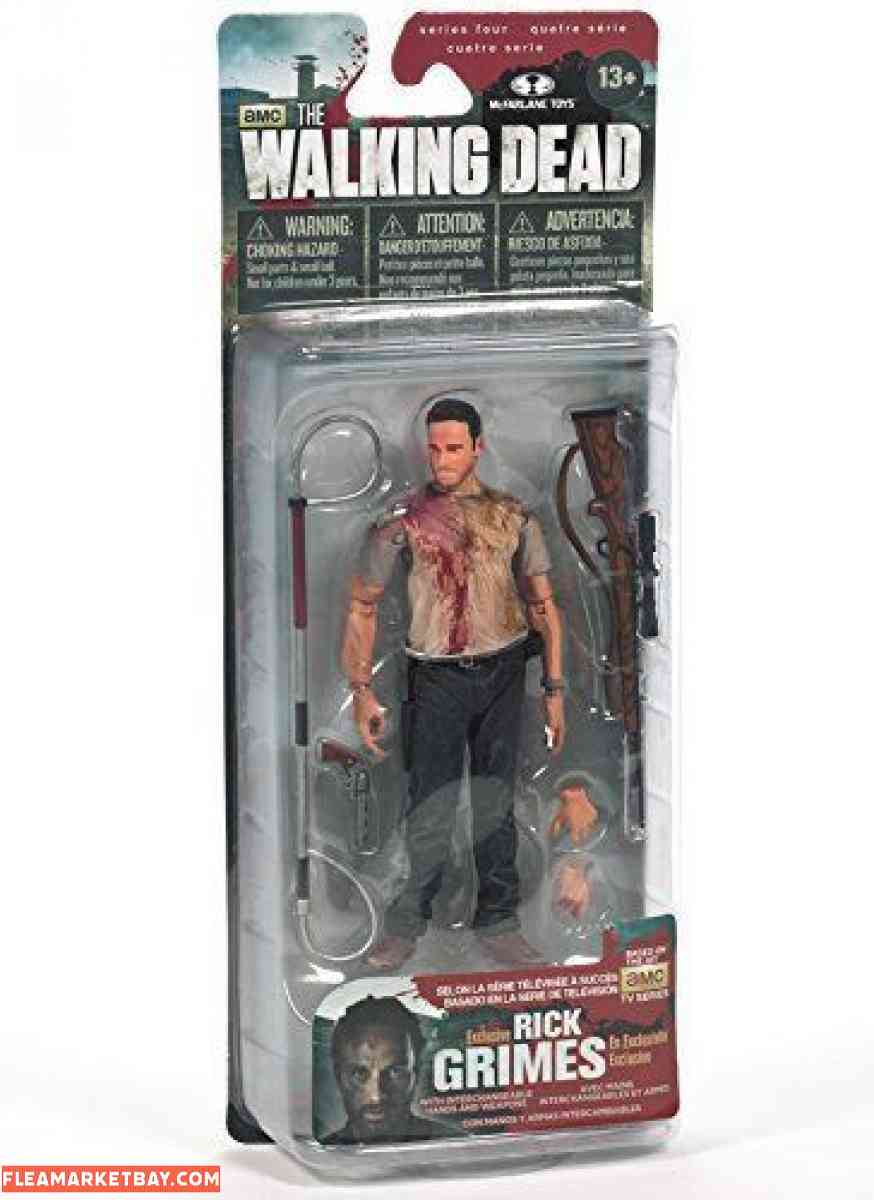 MCFARLANE TOYS NEW STILL IN THE BOX RICK GRIMES WALKING DEAD