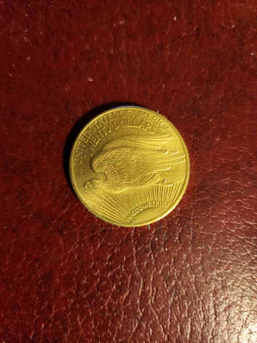 1921 Twenty Dollar Double Eagle Gold Coin