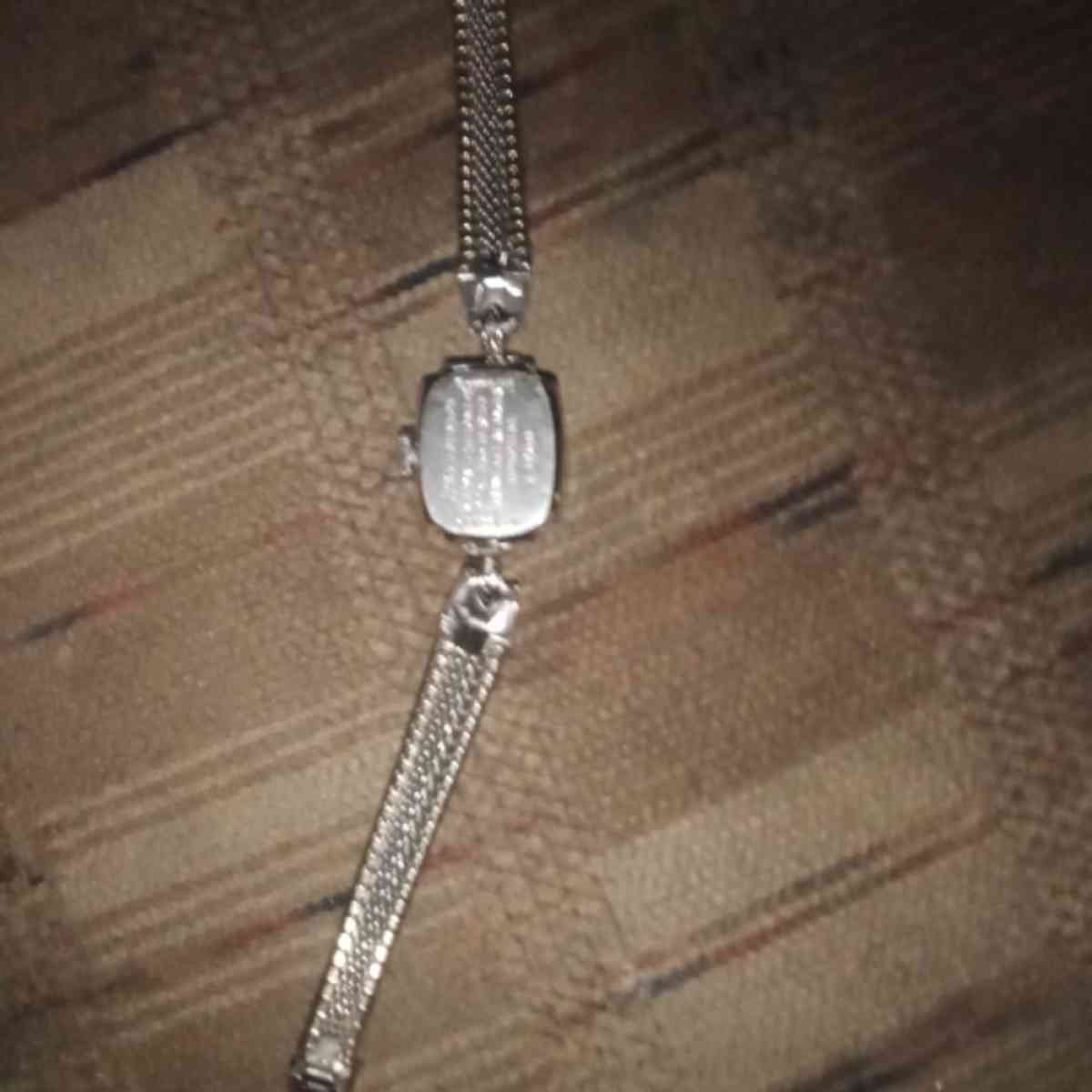 lady Hamilton Diamond wind up watch