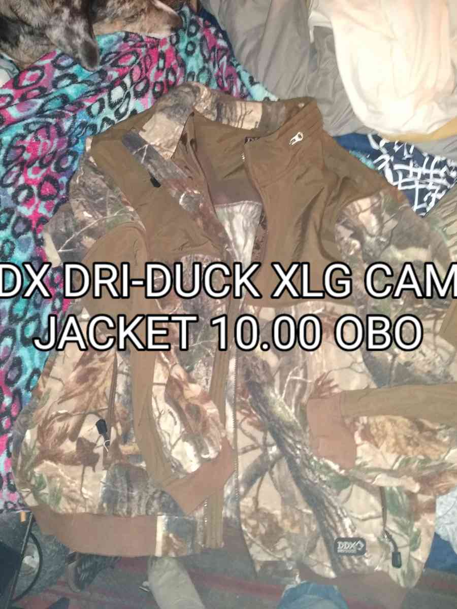 dri duck camo jacket