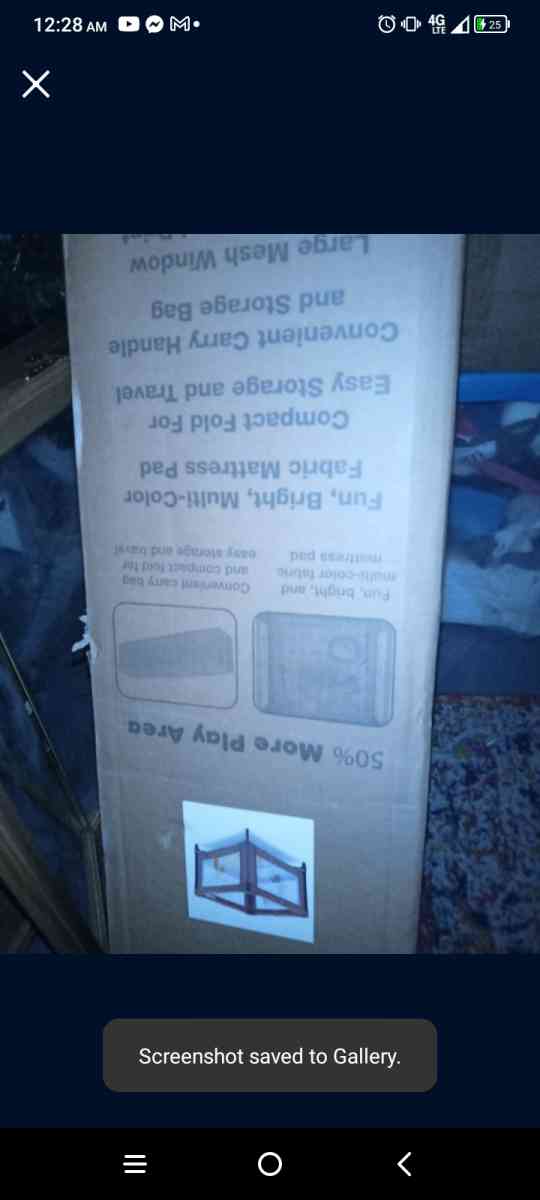brand new play pen in box 3ft x 3ft
