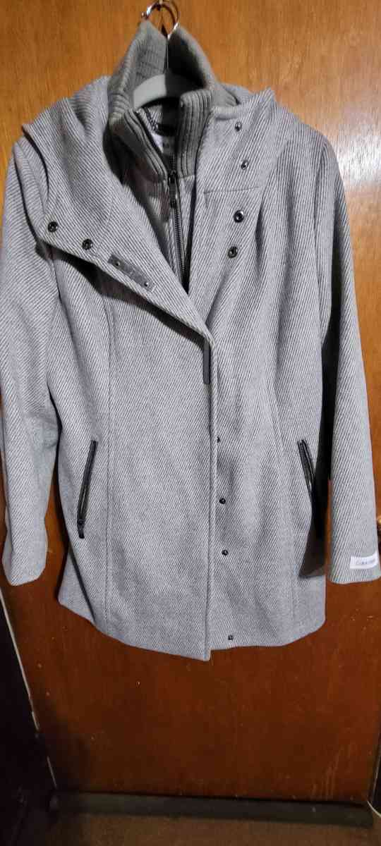 large calvin klein winter coat