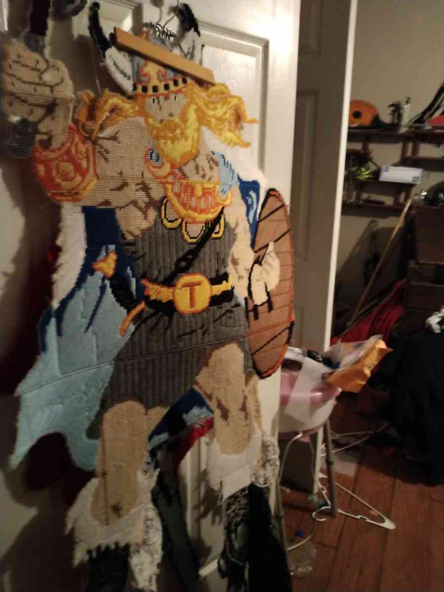 Viking king wall art