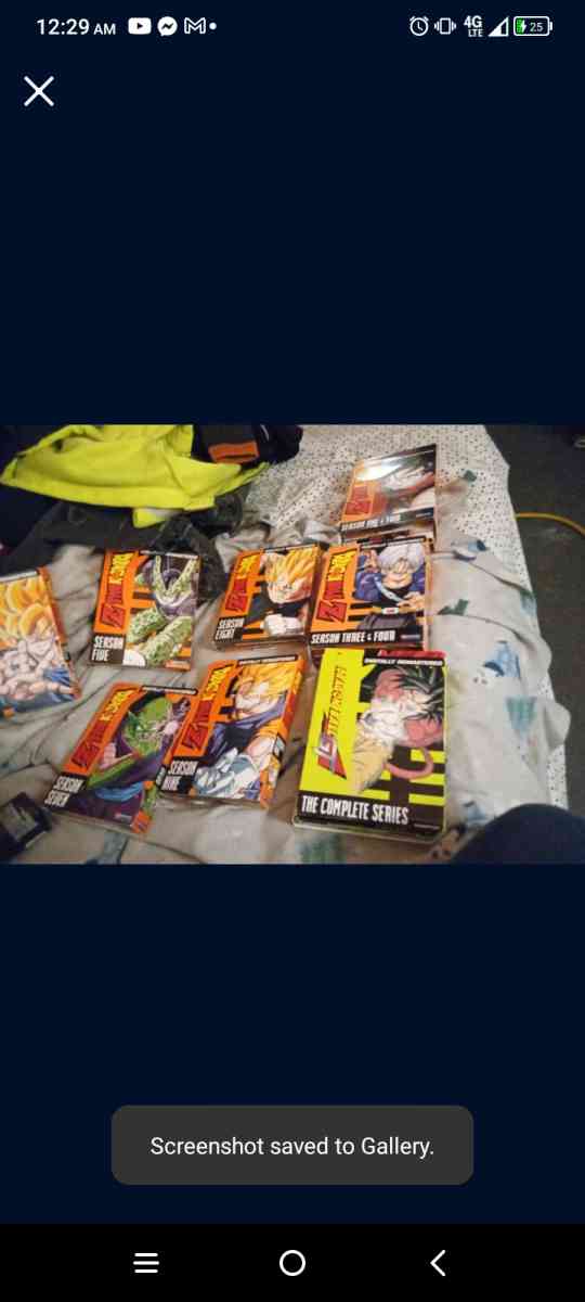 entire dragon ball z DVD collection
