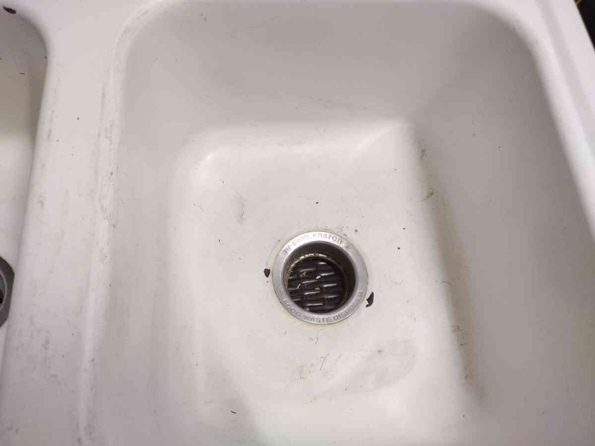 large double kitchen sink