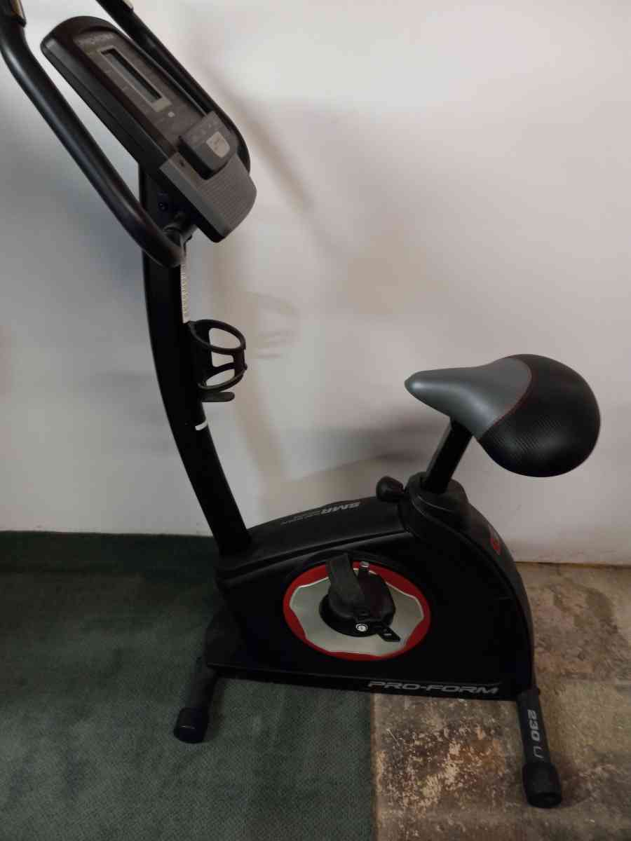 treadmill and bike