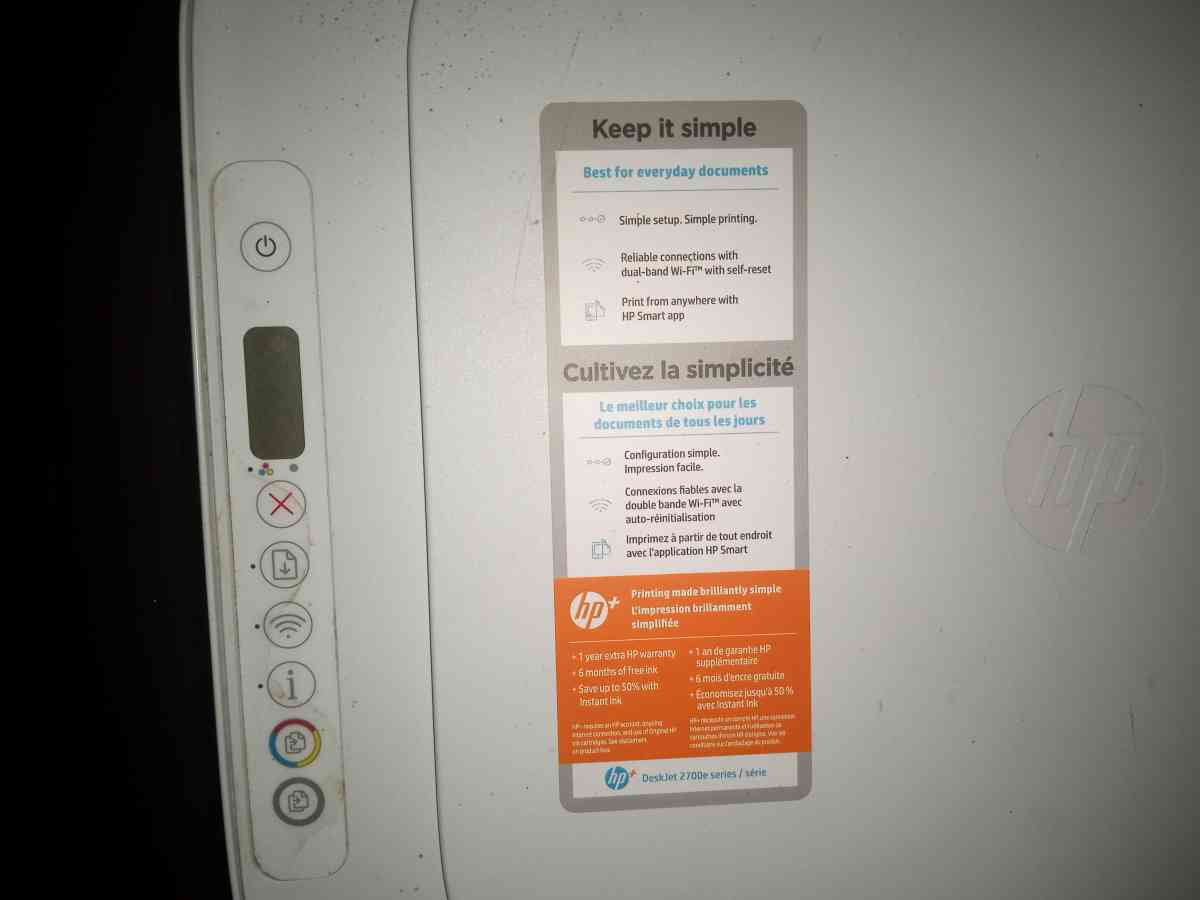 Deskjet 2700e series