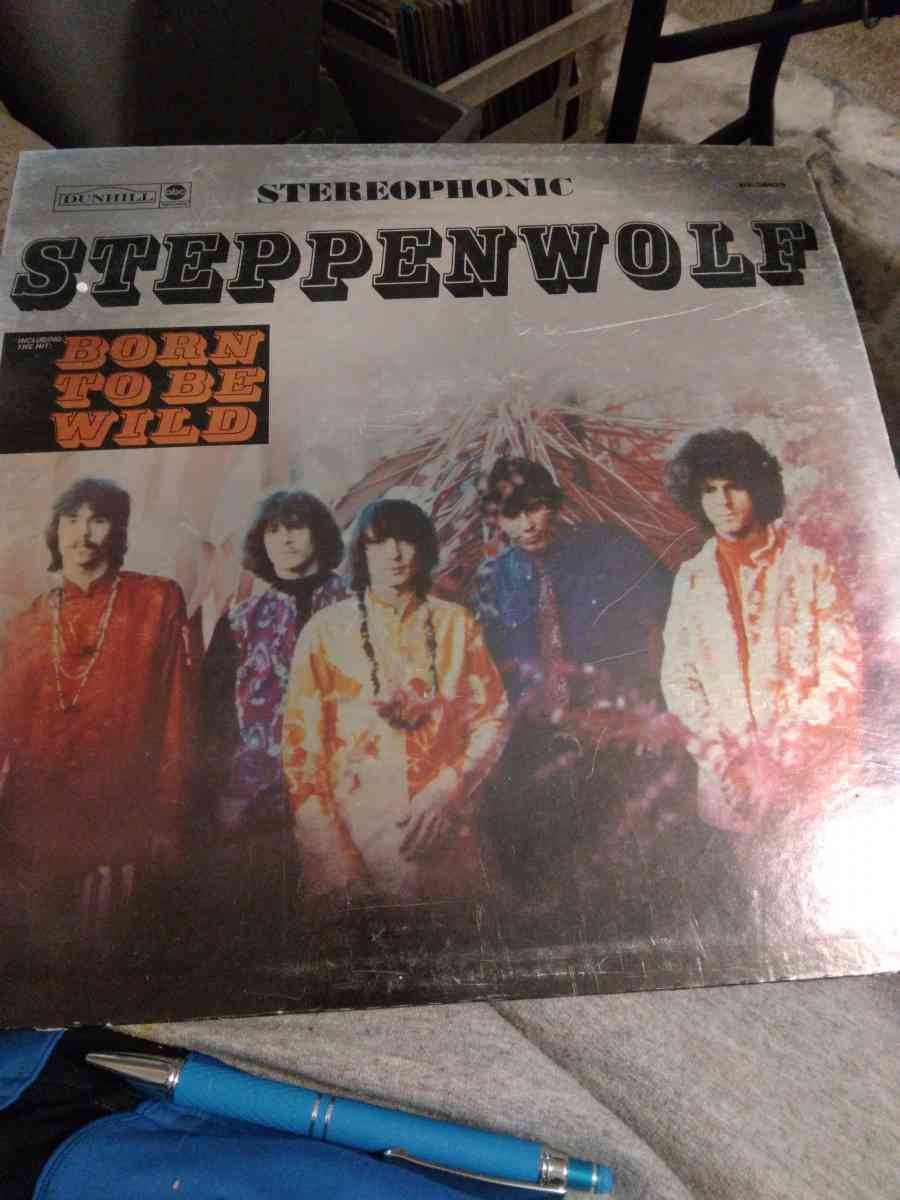 Vintage record  steppenwolf  born to be wild