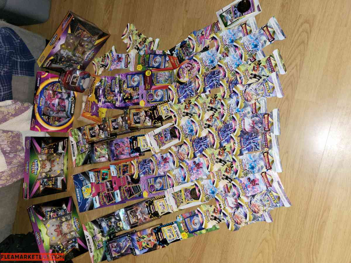 Unopened  pokemon cards  AtoZ there a little of everything