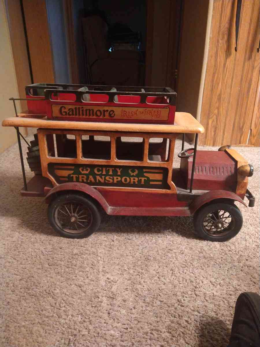 real big antique wooden toys
