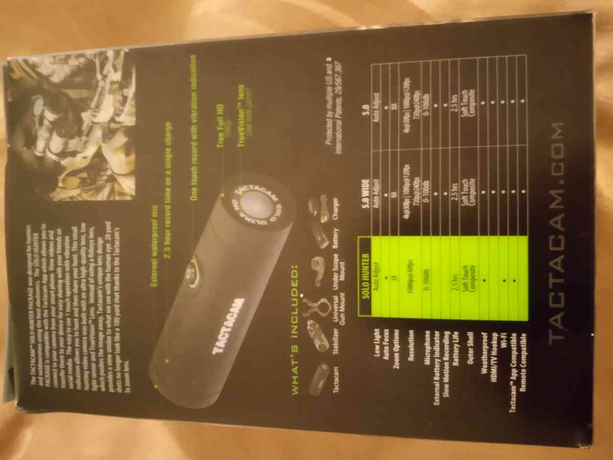 tactacam solo hunter camera