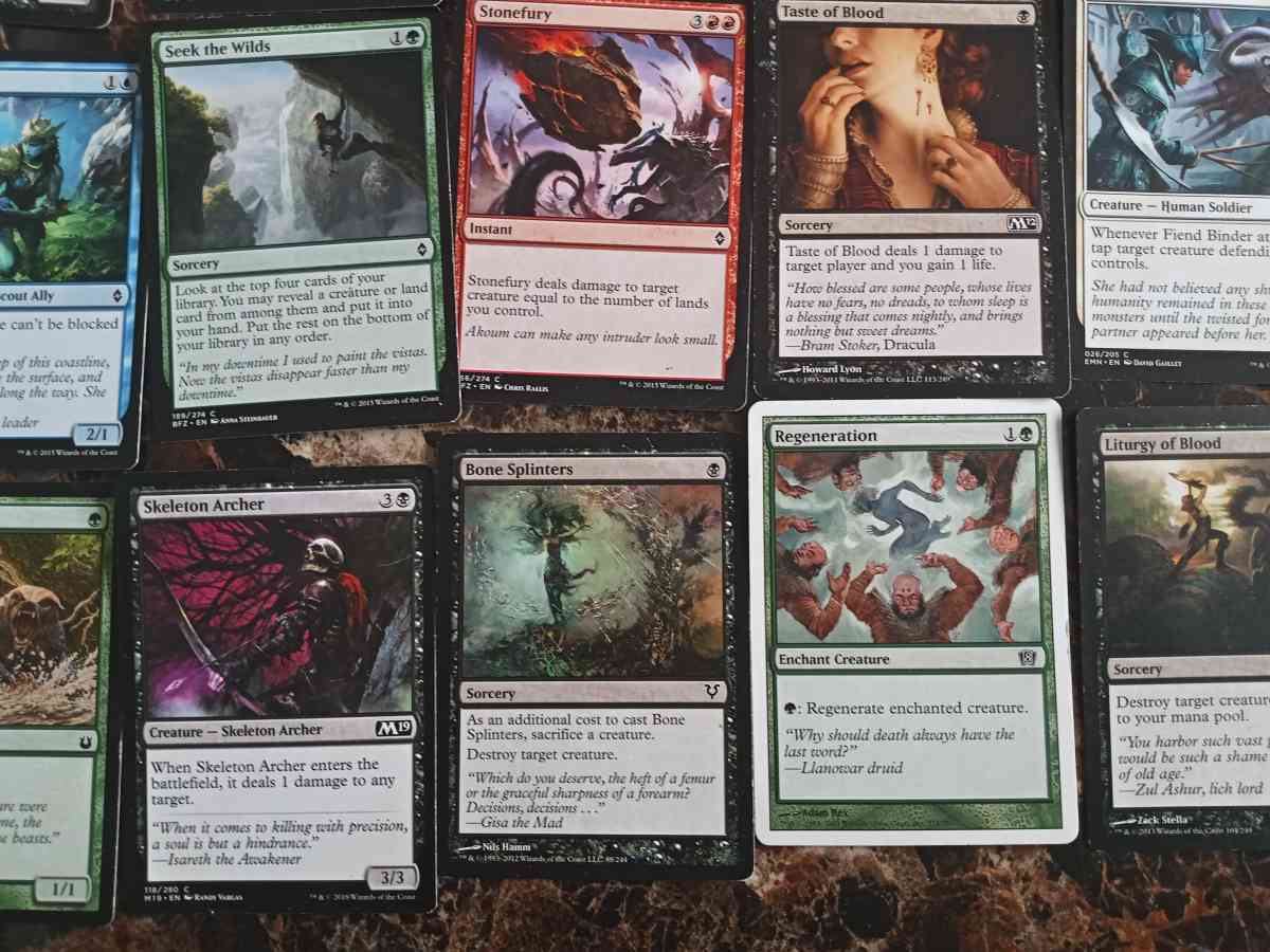magic the gathering card deck