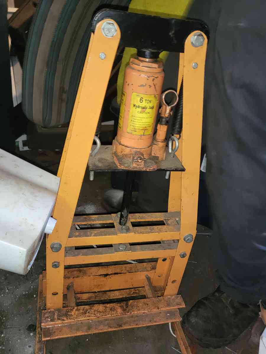 6-ton Hydraulic Heavy Duty Floor Shop Press